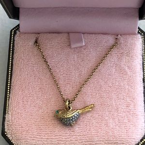 Juicy Couture bird necklace